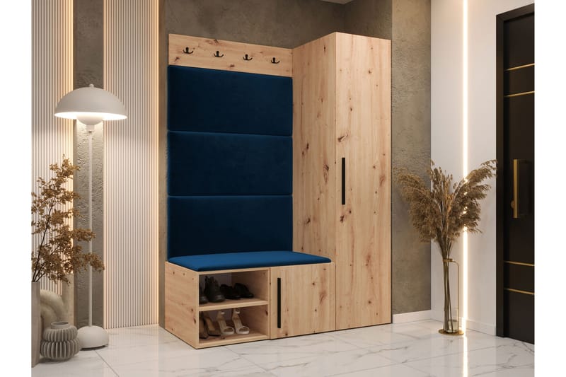 Farosa Hallmöbelset - Brun - Products - Möbler - Hallmöbler - Möbelset för hall & entre