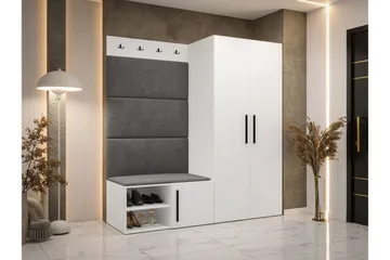 Farosa Hallmöbelset - Vit - Products - Möbler - Hallmöbler - Möbelset för hall & entre