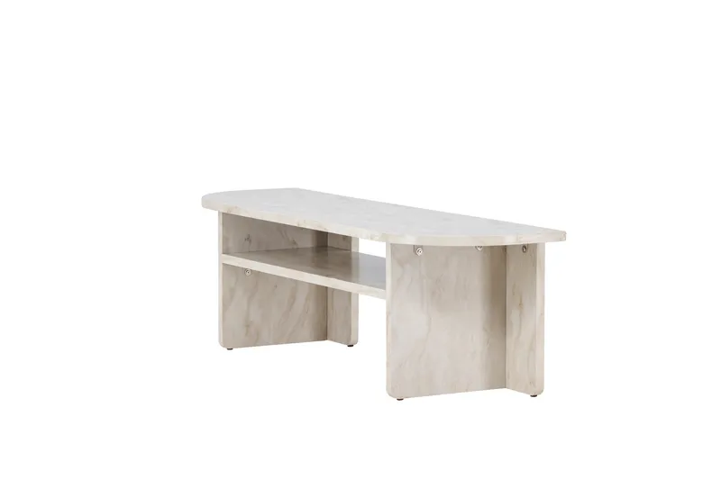 Ålesund Travertin Tv-bänk 140x40 cm - Beige - Products - Möbler - TV- & Mediamöbler - TV bänk & mediabänk