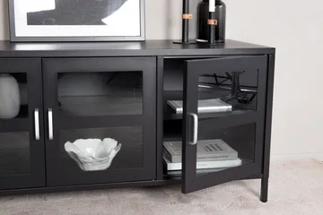 Acero Tv-bänk 120 cm - Svart - Products - Möbler - TV- & Mediamöbler - TV bänk & mediabänk