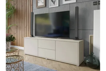 Agawal Tv-bänk 141 cm - Beige - Products - Möbler - TV- & Mediamöbler - TV bänk & mediabänk