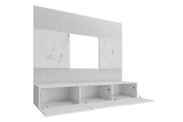 Bernice Tv-skåp 38x150 cm - Vit - Products - Möbler - TV- & Mediamöbler - TV-möbelset