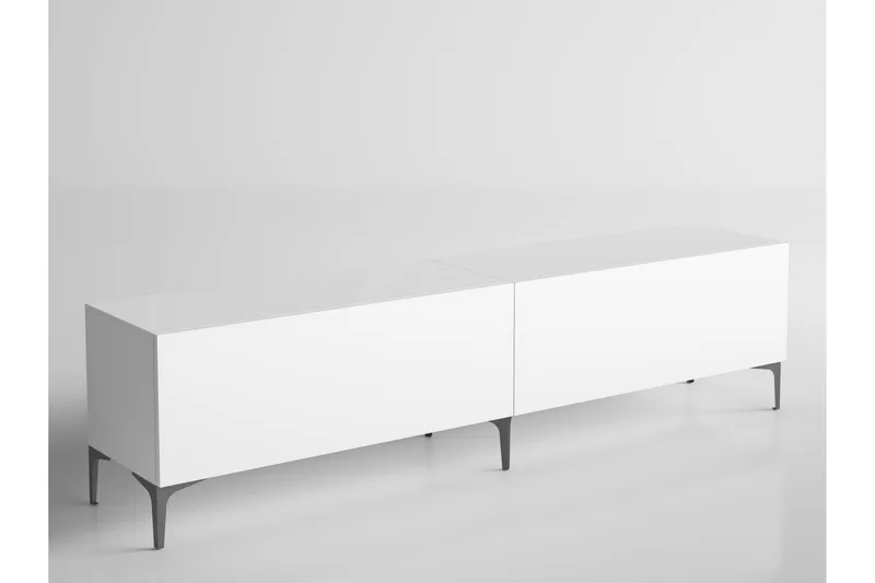 Elspet Tv-bänk 200 cm, Vit