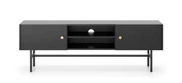 Francisca Tv-bänk 155 cm - Svart - Products - Möbler - TV- & Mediamöbler - TV bänk & mediabänk