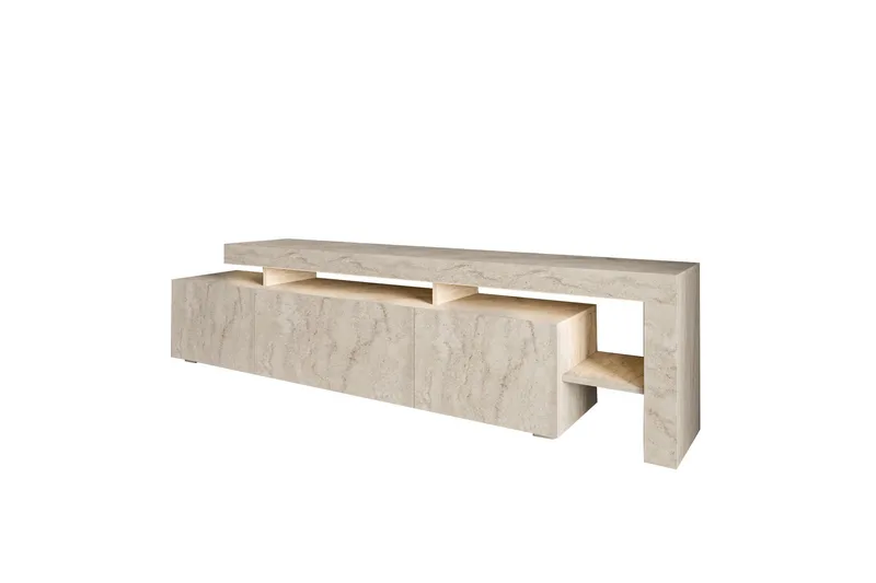 Jurukovo Tv-bänk 192 cm - Beige - Products - Möbler - TV- & Mediamöbler - TV bänk & mediabänk