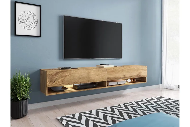 Kanak Tv-bänk 180 cm - Beige - Products - Möbler - TV- & Mediamöbler - TV bänk & mediabänk