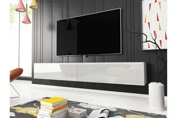 Kanak Tv-bänk 180 cm - Vit - Products - Möbler - TV- & Mediamöbler - TV bänk & mediabänk