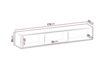 Klinkerville Tv-skåp 175 cm - Cream - Products - Möbler - TV- & Mediamöbler - TV-skåp