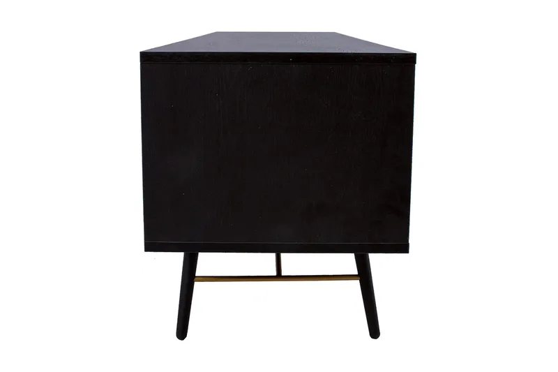 Luxemburg Tv-Bänk Svart/Koppar - Products - Möbler - TV- & Mediamöbler - TV bänk & mediabänk