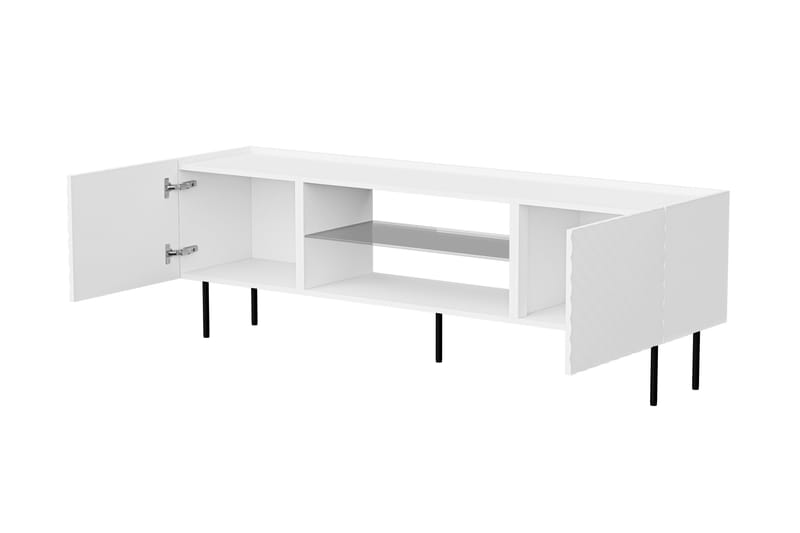 Munkedal Tv-bänk 181 cm - Svart - Products - Möbler - TV- & Mediamöbler - TV bänk & mediabänk