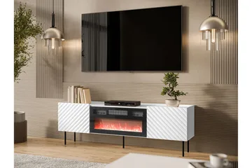 Munkedal Tv-bänk 181 cm - Vit - Products - Möbler - TV- & Mediamöbler - TV bänk & mediabänk