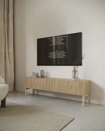 Takayo Tv-bänk 176 cm - Ek - Products - Möbler - TV- & Mediamöbler - TV bänk & mediabänk