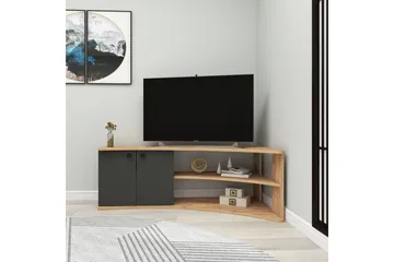 Termera Tv-bänk 135 cm - Brun/Antracit - Products - Möbler - TV- & Mediamöbler - TV bänk & mediabänk