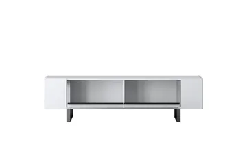 TV-bänk Sozi Vit / Argentu - Vit / Argentu - Products - Möbler - TV- & Mediamöbler - TV bänk & mediabänk