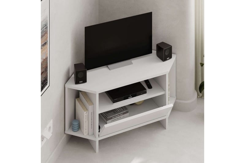 TV-bänk Viva Vit - Vit - Products - Möbler - TV- & Mediamöbler - TV bänk & mediabänk