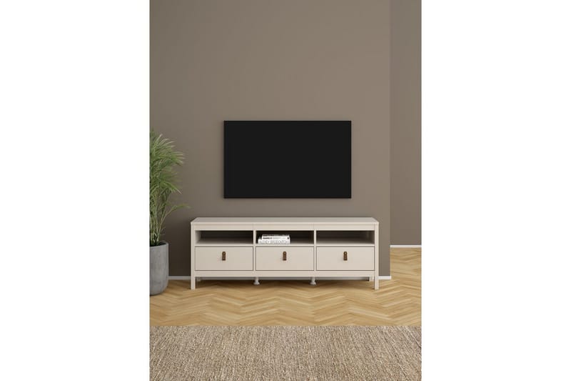 Vallvidera Tv-bänk 151 cm - Beige - Products - Möbler - TV- & Mediamöbler - TV bänk & mediabänk