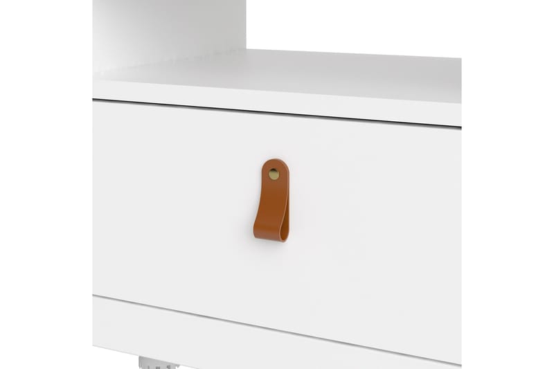 Vallvidera Tv-bänk 151 cm - Vit/Natur - Products - Möbler - TV- & Mediamöbler - TV bänk & mediabänk