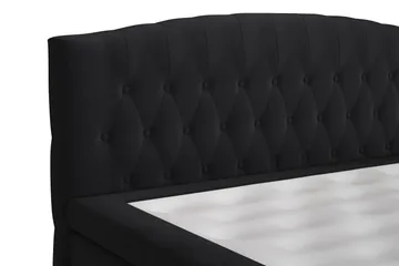 Belda Kontinentalsäng 140x200Fast - Svart - Products - Möbler - Säng - Kontinentalsäng