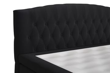 Belda Kontinentalsäng 160x200Fast/Medium - Svart - Products - Möbler - Säng - Kontinentalsäng