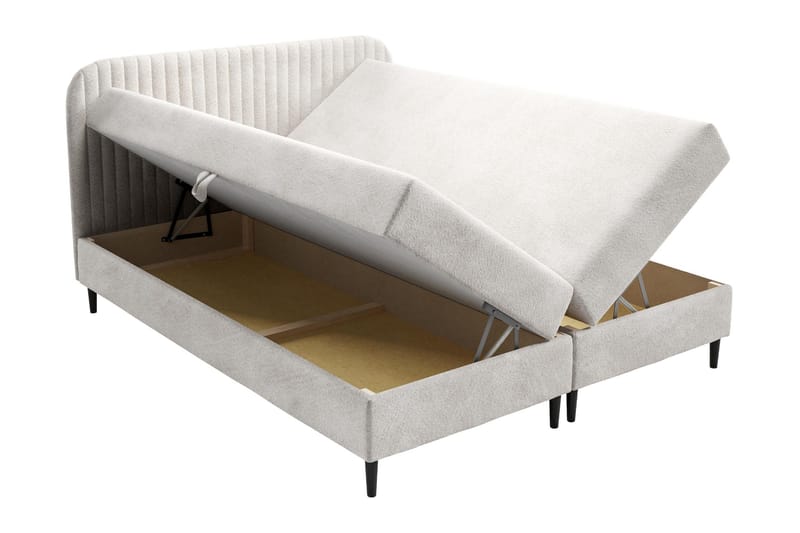 Celestine Förvaringssäng 160x200 cm - Beige/Grå - Products - Möbler - Säng - Komplett sängpaket