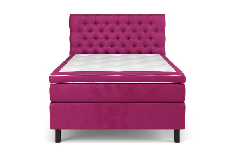 Celine Sängpaket 120x200 cm, Rosa/Sammet