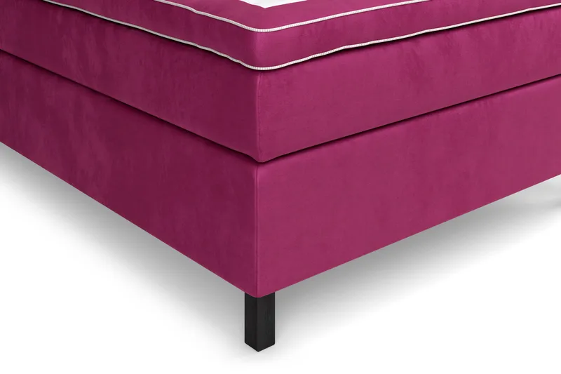Celine Sängpaket 120x200 cm - Rosa/Sammet - Products - Möbler - Säng - Kontinentalsäng