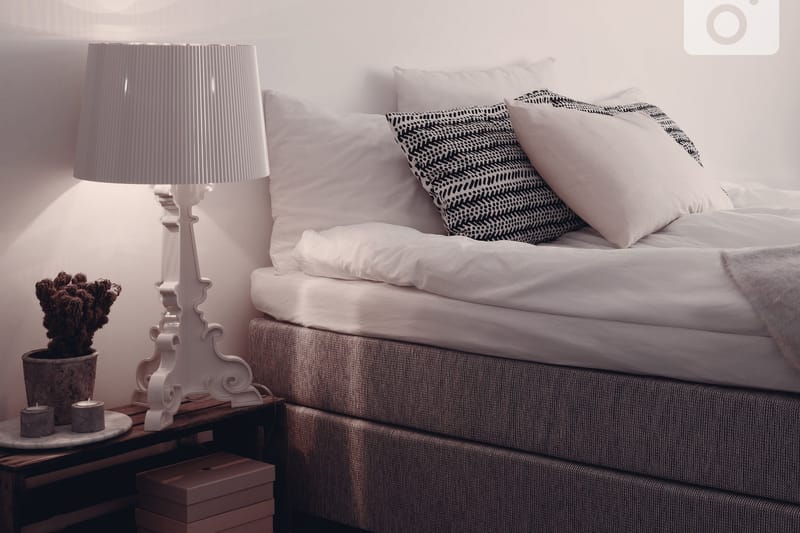 Charleston Kontinentalsäng 180x200 cm - Ljusgrå - Products - Möbler - Säng - Kontinentalsäng