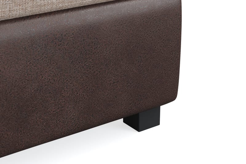 Cuba Sängpaket 210x210 med Tre Beiga Kuddar - (+Fler val) Beige/Brun - Products - Möbler - Säng - Kontinentalsäng