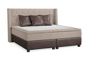 Tre bruna kuddar ingår - Beige/Brun