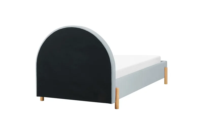 Diantha Sängram 90x200 cm - Blå/Ljust trä - Products - Möbler - Säng - Sängram & sängstomme