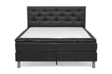 Diplomat Kontinentalsäng 180x200 - Mörkgrå - Products - Möbler - Säng - Kontinentalsäng