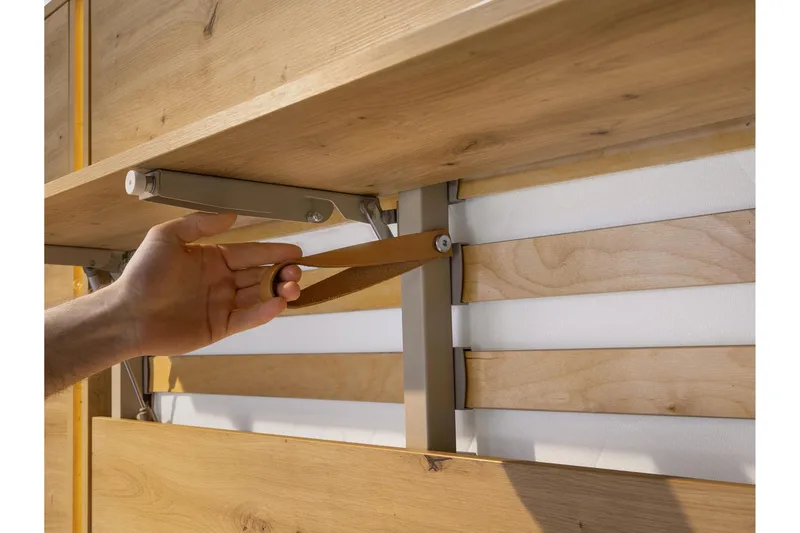 Rauk Sängskåp 171x228 cm - Vit - Products - Möbler - Säng - Gästsäng & extrasäng - Sängskåp