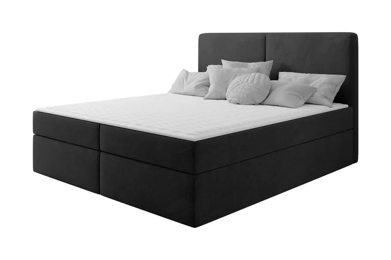 Garris Sängpaket Kontinentalsäng 180x200 cm, Svart