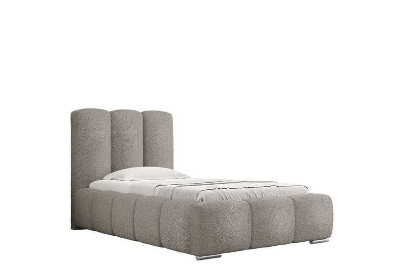 Gioia Sängram med Förvaring 90x200 cm, Grå