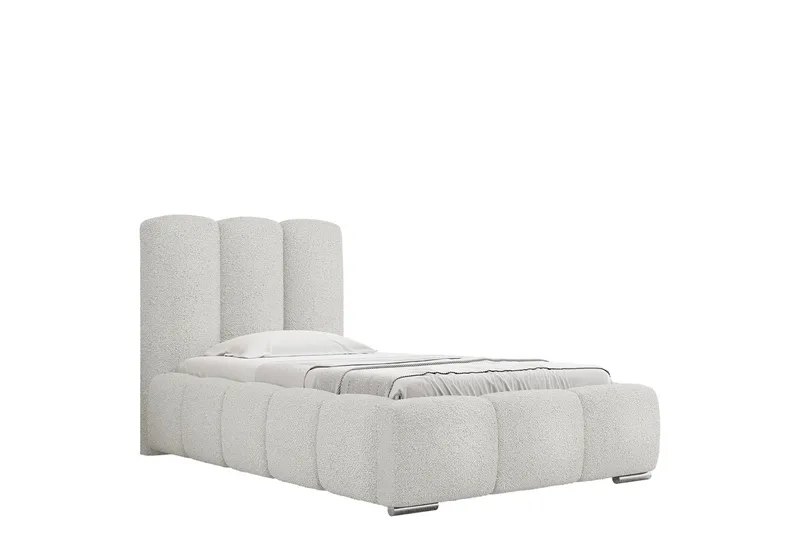 Gioia Sängram med Förvaring 90x200 cm, Vit