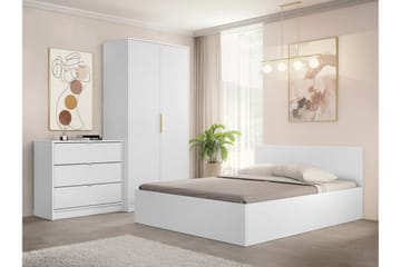 Gudelia Möbelset För Sovrum - Vit - Products - Möbler - Säng - Möbelset för sovrum
