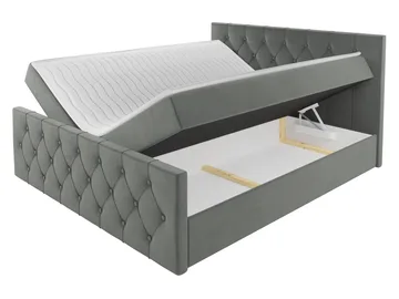 Jitendra Sängpaket Kontinentalsäng 140x200 cm med Förvaring - Röd - Products - Möbler - Säng - Komplett sängpaket