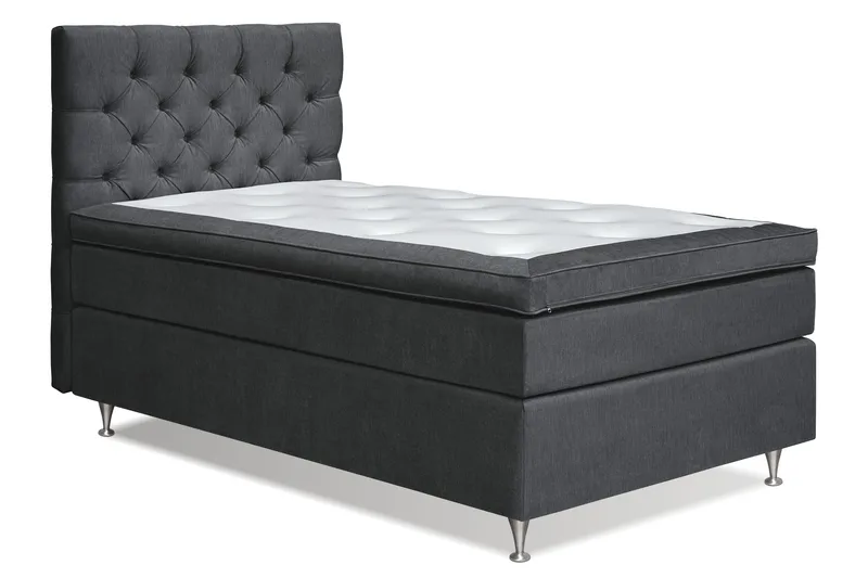 Joluma Kontinentalsäng Fast 105x200 cm, (+Fler val) 105x200 cm Svart