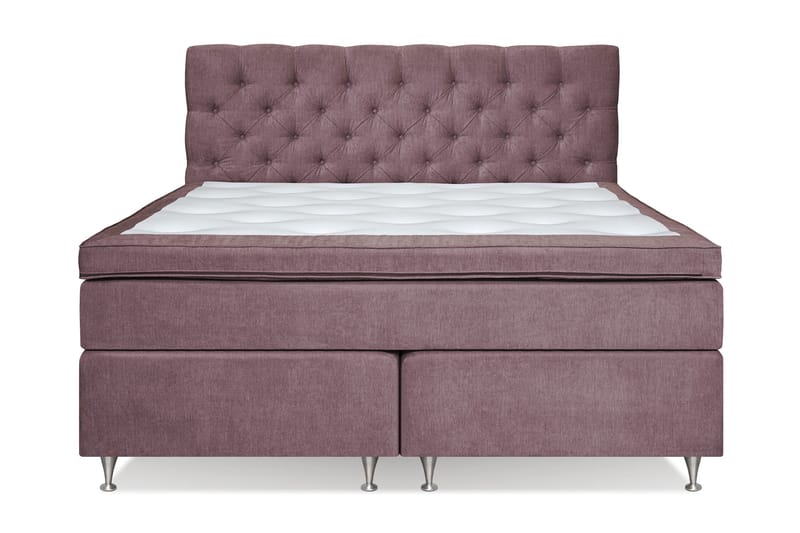 Joluma Sängpaket Fast/Medium 160x200 cm, (+Fler val) 160x200 cm Mörkrosa