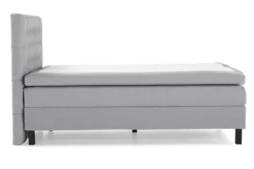 Lucky Komplett Sängpaket 120x200 Latex Diamant Sänggavel - Mellangrå - Products - Möbler - Säng - Enkelsäng