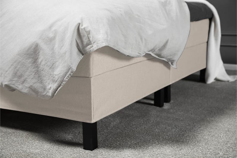 Lucky Komplett Sängpaket 180x200 Latex Diamant Sänggavel - Beige - Products - Möbler - Säng - Kontinentalsäng