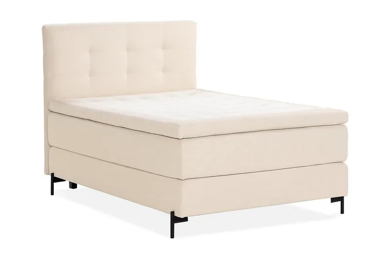 Oslo Lyx Kontinentalsäng 120x200 cm - Ljusbeige - Products - Möbler - Säng - Kontinentalsäng