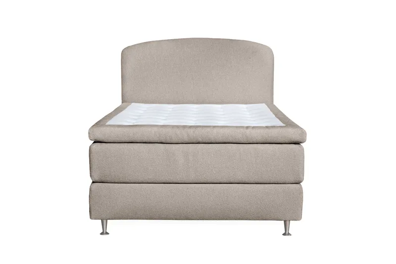 Oslo Lyx Sängpaket 120 curved loop 3, Beige