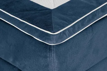 Princess Kontinentalsäng 120x200cm - Mörkblå/Sammet - Products - Möbler - Säng - Enkelsäng