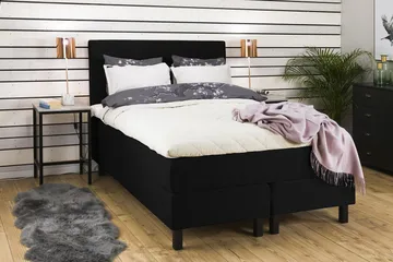 Princess Kontinentalsäng 120x200cm - Svart - Products - Möbler - Säng - Enkelsäng