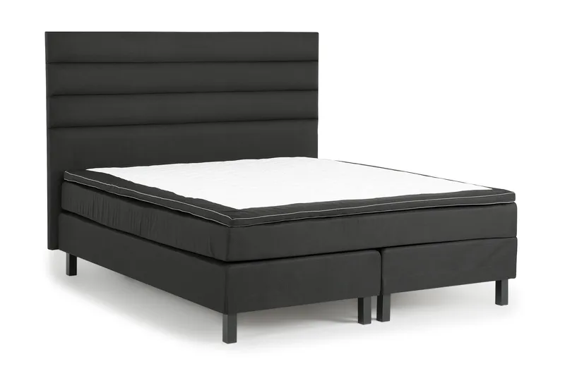 Princess Sängpaket 180x200cm - Svart - Products - Möbler - Säng - Kontinentalsäng