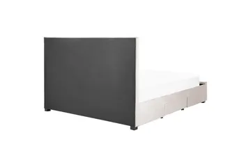 Säng med förvaringslådor Lievin - Beige, 180x200 cm - Products - Möbler - Säng - Säng med förvaring