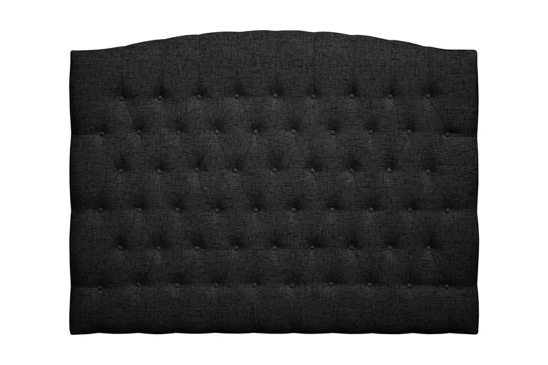 Belda Sänggavel 160 cm Svängd, Svart