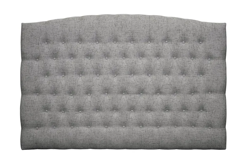 Belda Sänggavel 180 cm Svängd, Grå