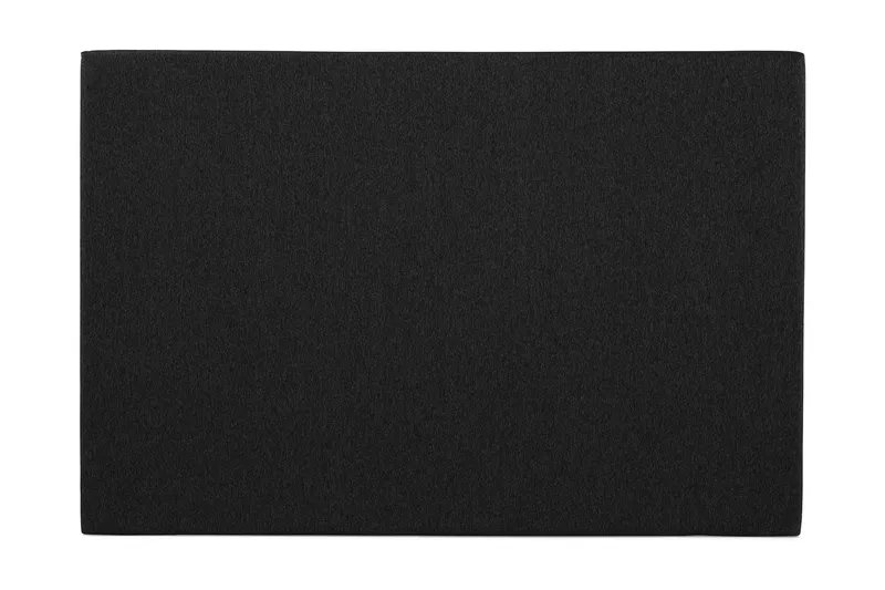 Lucky Sänggavel Slät 180 cm, Svart/Gr å